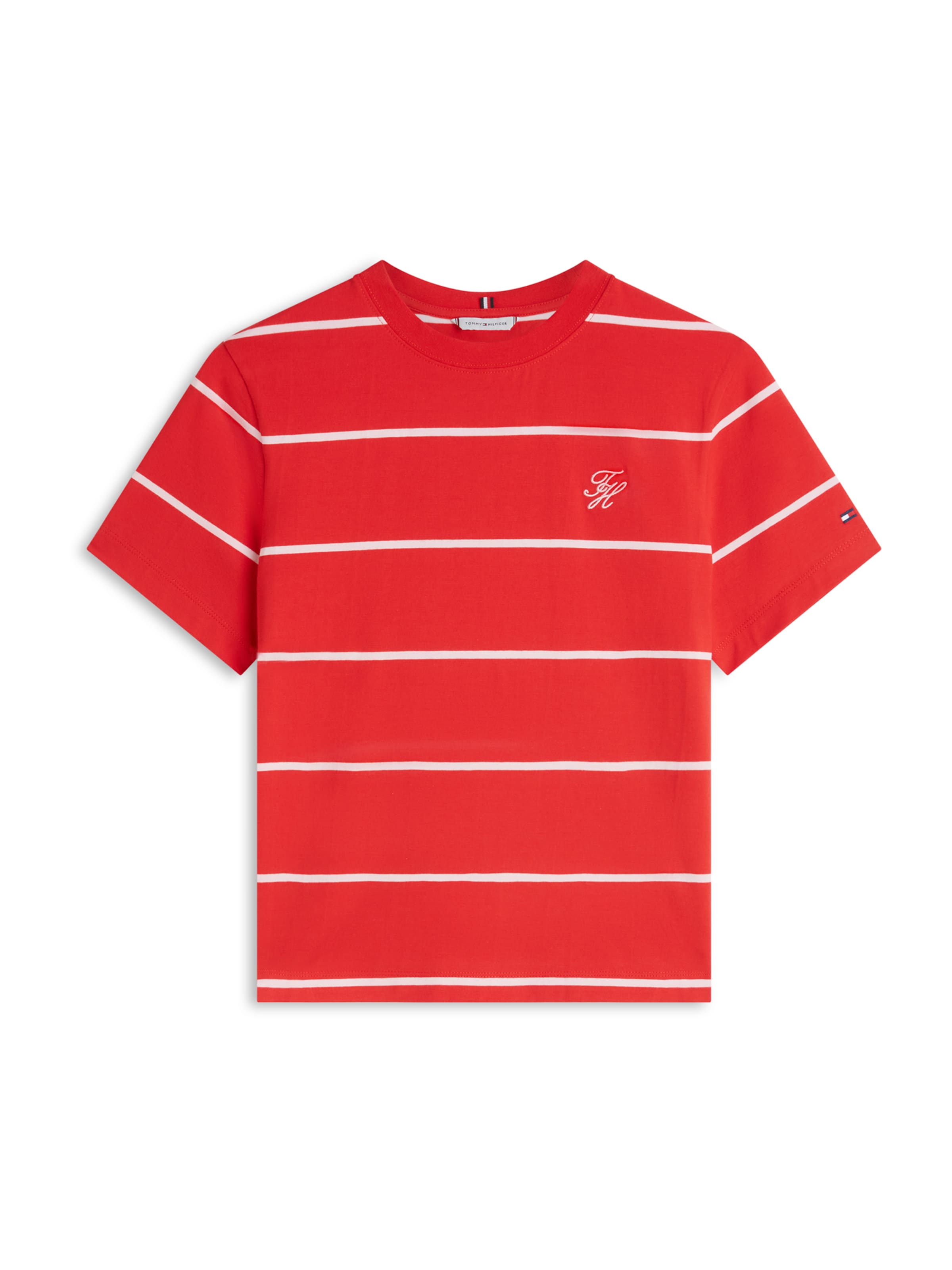 

TOMMY HILFIGER Футболка в красном цвете, Красный, TOMMY HILFIGER Футболка в красном цвете
