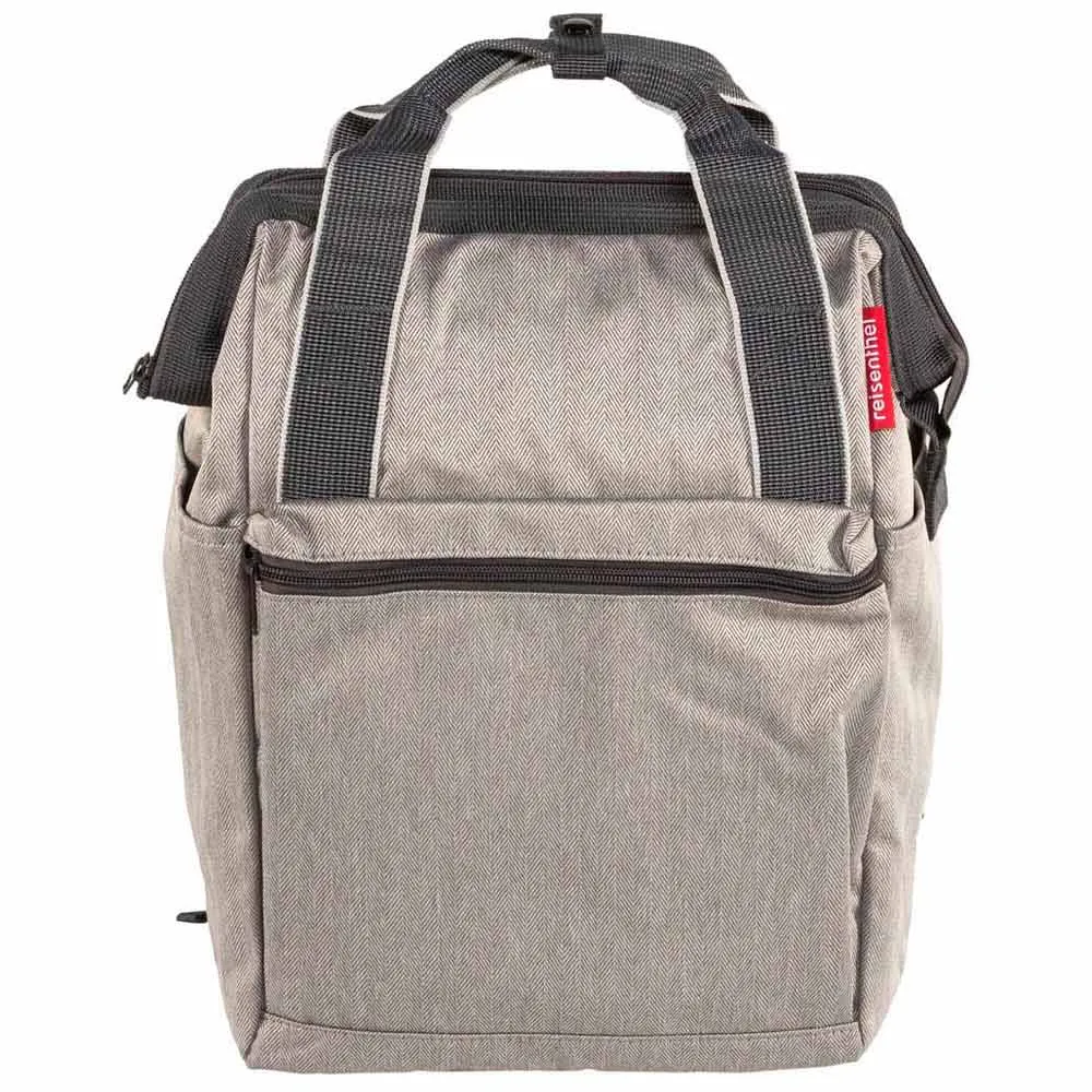 

Сумка-тоут Reisenthel Allrounder R с узором «елочка», серый