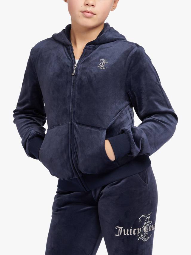 

Детская худи с молнией и стразами Juicy Couture, Night Sky
