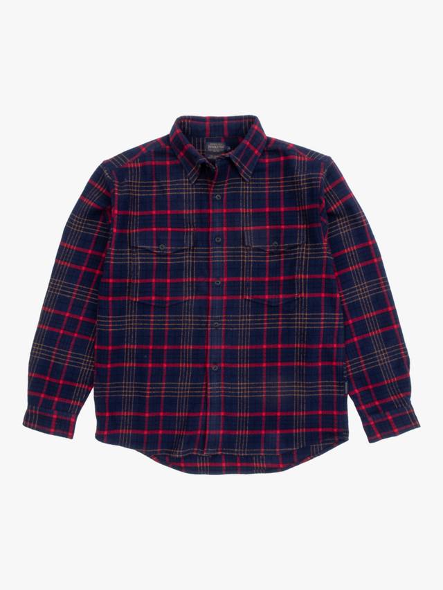 

Хлопковая рубашка с большими карманами в клетку Pendleton