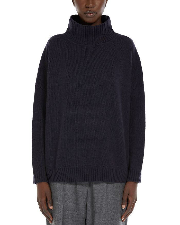 

Шерстяной свитер Weekend Max Mara Borgia, синий