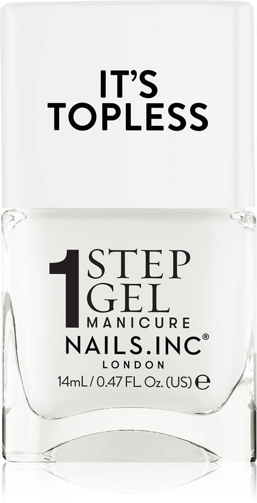 

Это гель-лак для ногтей с эффектом долгого ношения. Nails Inc., atspalvis emma 14 мл