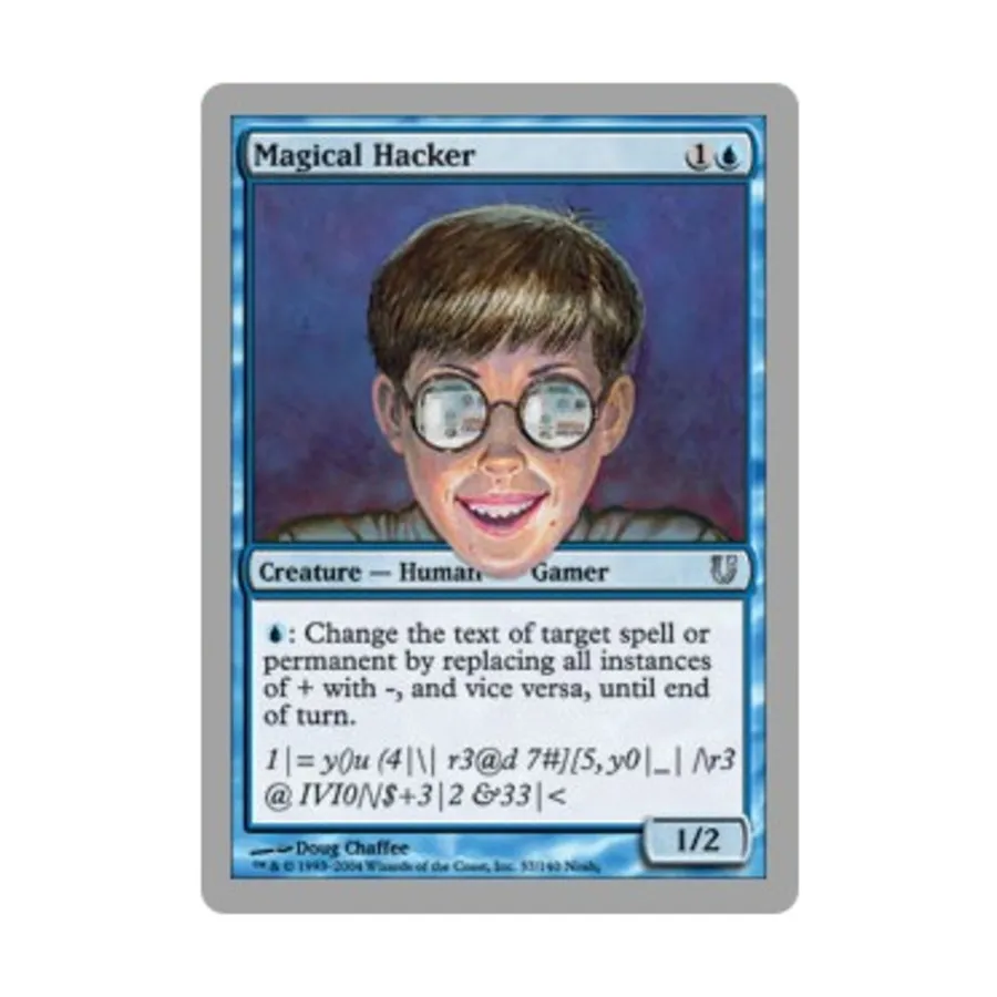 

CCG Магический хакер (U), MTG - Unhinged