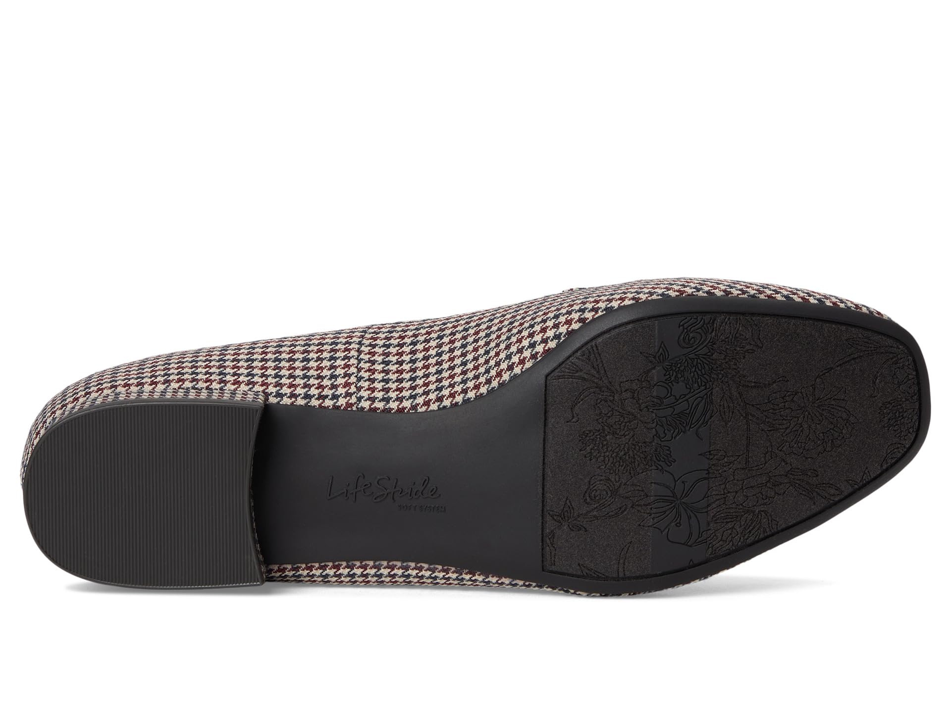 Лоферы LifeStride Claudine Ballerina/Skimmer Shoes, цвет Beige Multi Houndstooth — фото 3