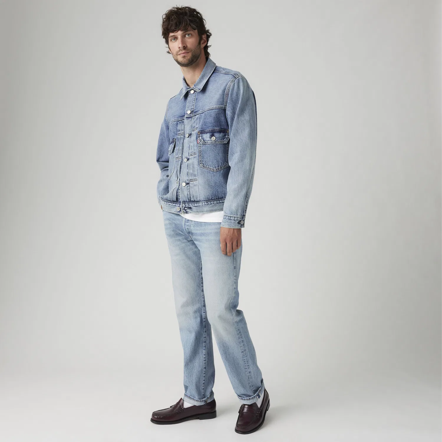 Мужские джинсы 501 Original Selvedge Levi's, Medium Wash