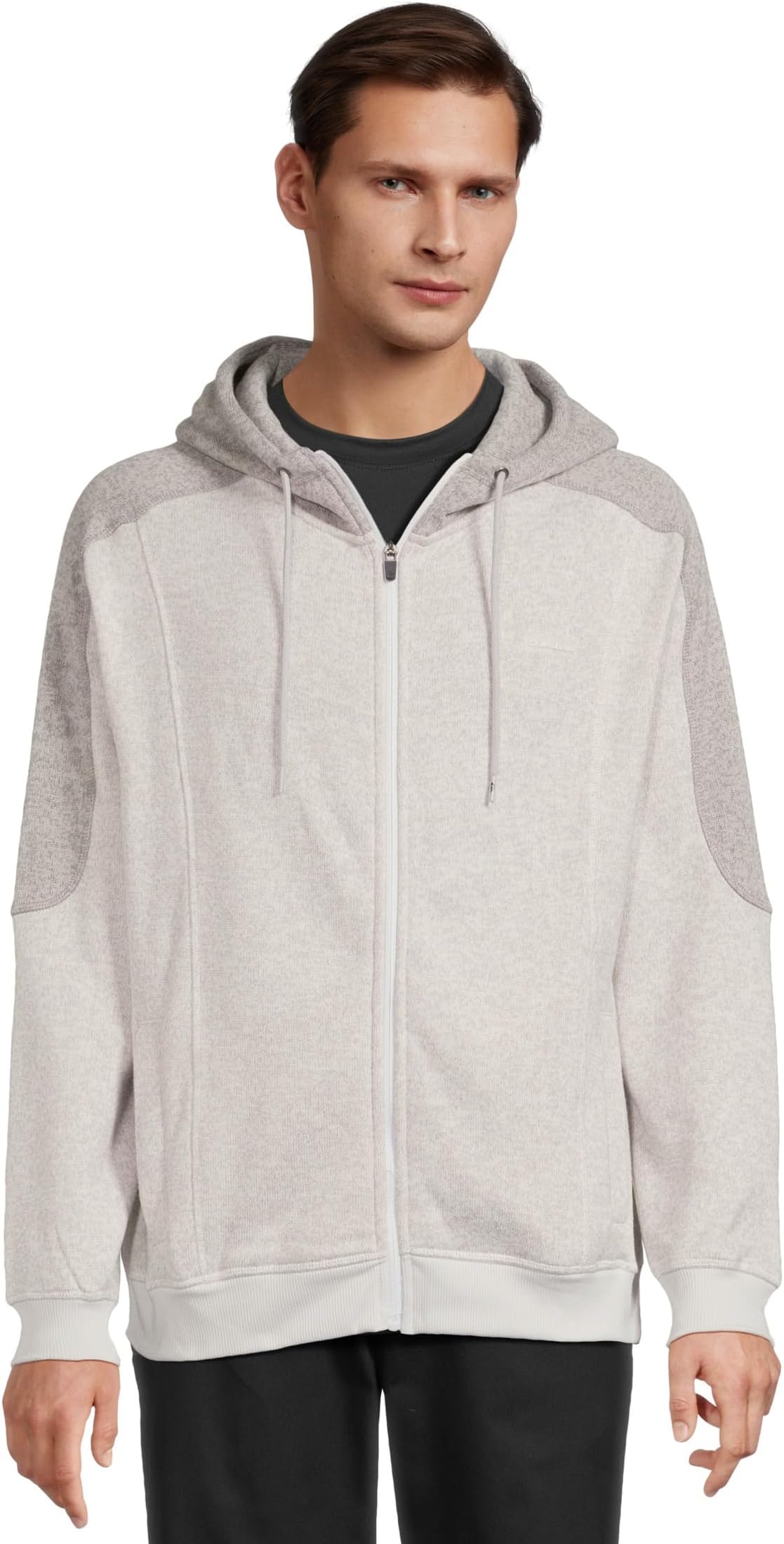 

Мужская толстовка с капюшоном Keller Zip Quiksilver, Light Gray Heather