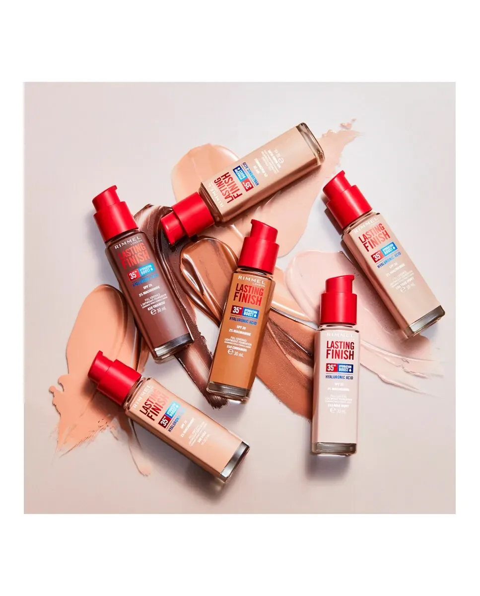 Тональная основа Lasting Finish 35H Rimmel, Fair Porcelain 50 — фото 4