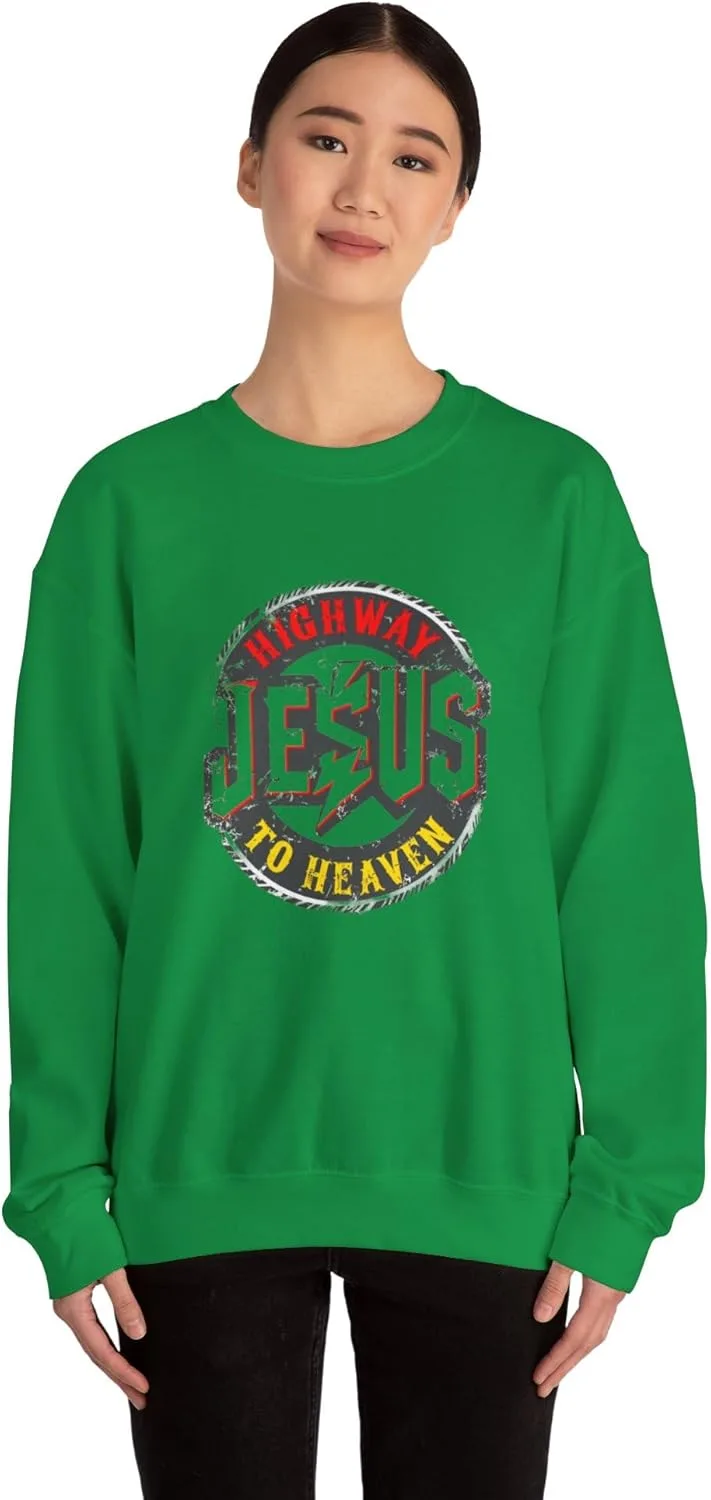 Толстовка Highway to Heaven Jesus — унисекс, тяжелый кроссовер, Christian Faith — фото 4