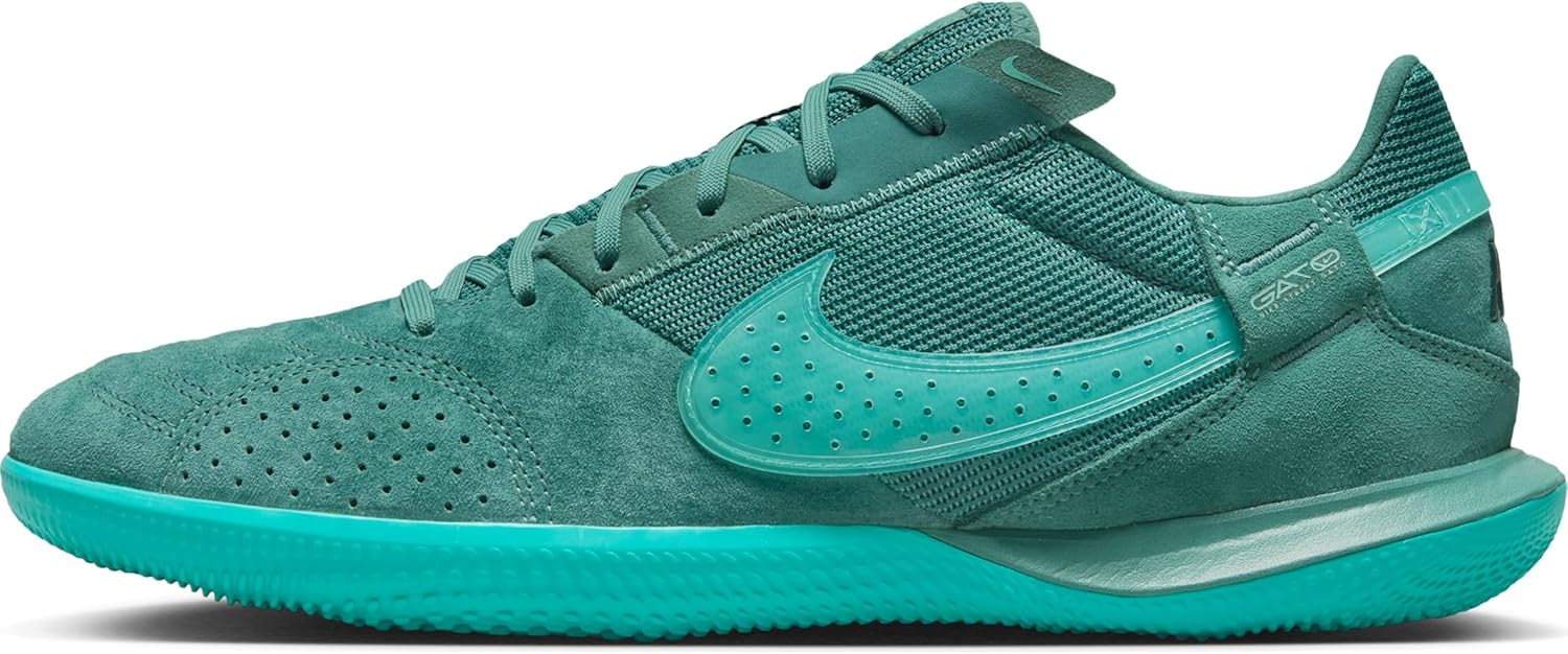 

Футбольные бутсы Nike Streetgato Low-Top для игры в зале, Deep Jungle/Green Frost
