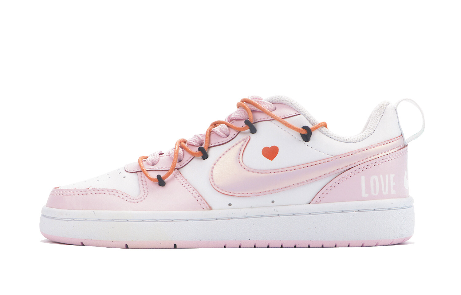 

Кроссовки Nike Court Borough Skateboard Shoes Women's Low-Top Pink Blue, Розовый, Кроссовки Nike Court Borough Skateboard Shoes Women's Low-Top Pink Blue