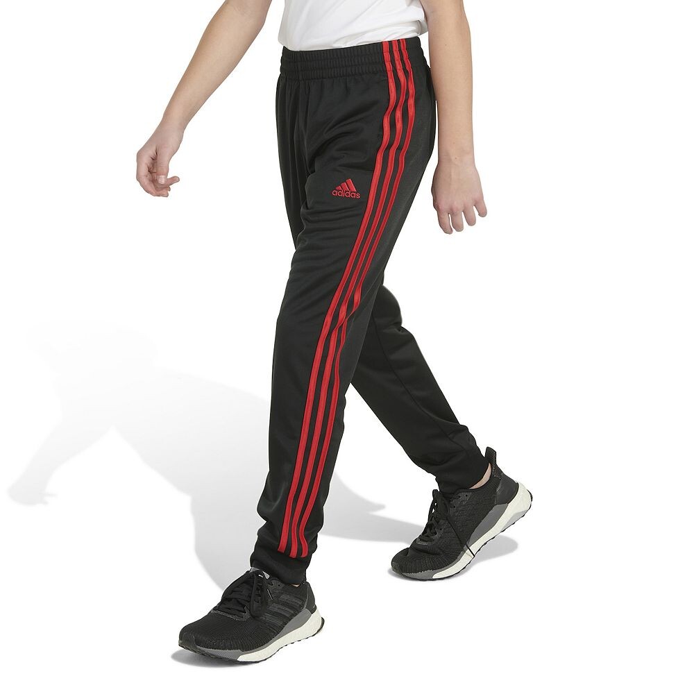 

Трикотажные спортивные штаны adidas 3S для мальчиков 4–7 лет Adidas, цвет Black Red