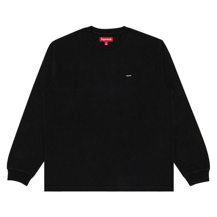 

Футболка Supreme Small Box Long-Sleeve Tee, Black