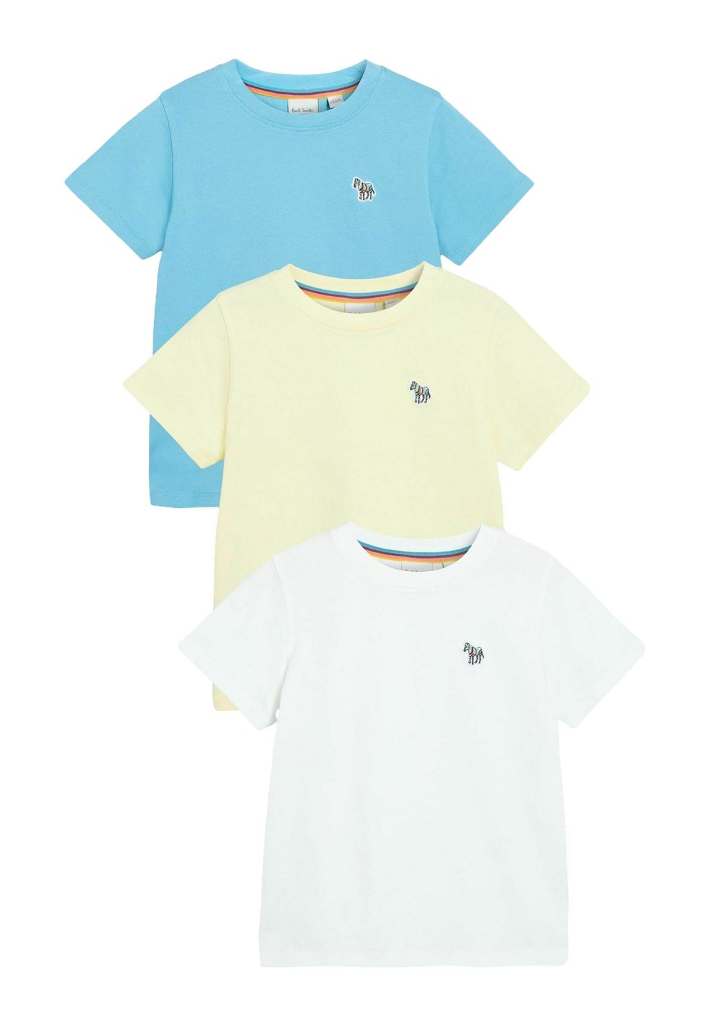 

Рубашка с принтом SIGNATURE 3 PACK-REGULAR FIT Paul Smith Junior, желтый