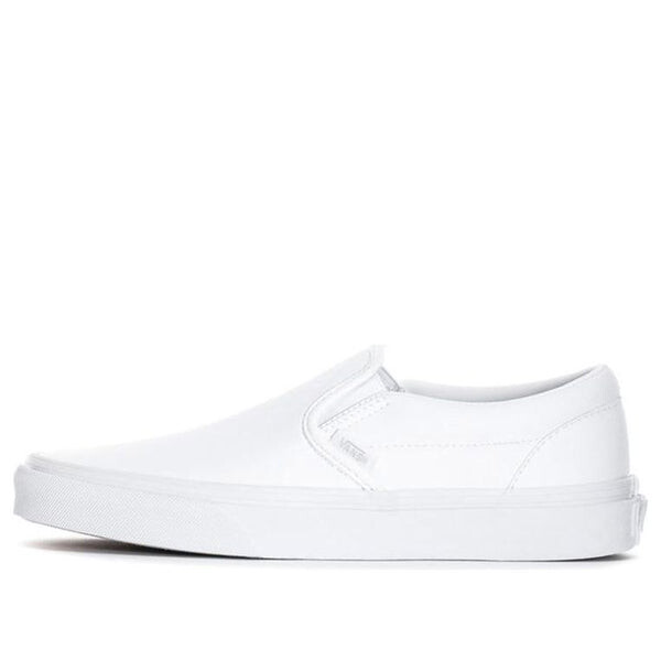 

Кроссовки classic slip-on 'classic tumble' Vans, белый