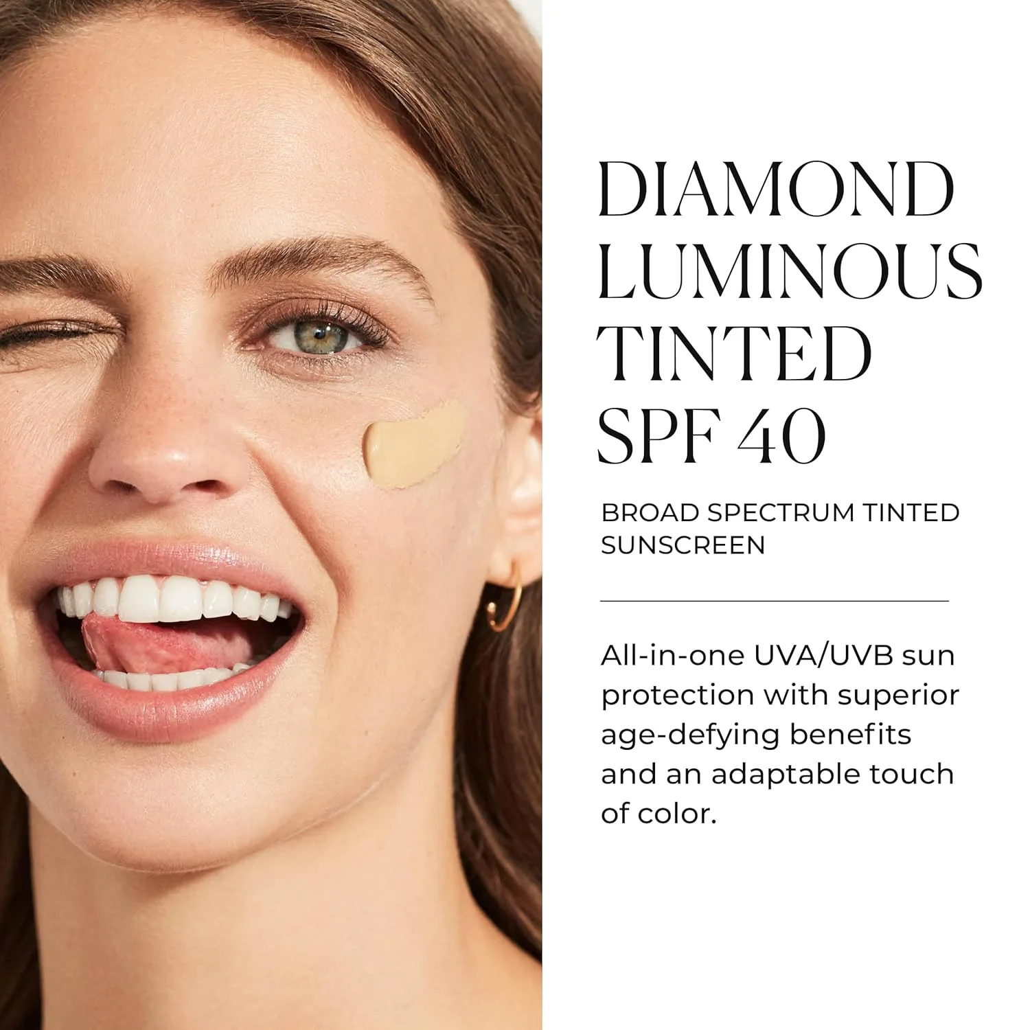Natura Bissé Diamond Luminous Tinted SPF 40 тонирующий солнцезащитный крем широкого спектра, защищает, выравнивает и увлажняет, подстраивается под большинство тонов кожи, 30 мл 29,6 мл (1 шт.), No Color — фото 3