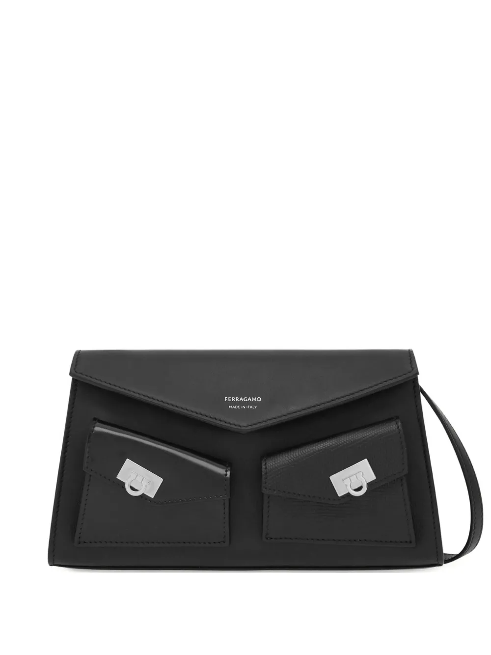 

Мини-сумка на плечо Hug Ferragamo, черный