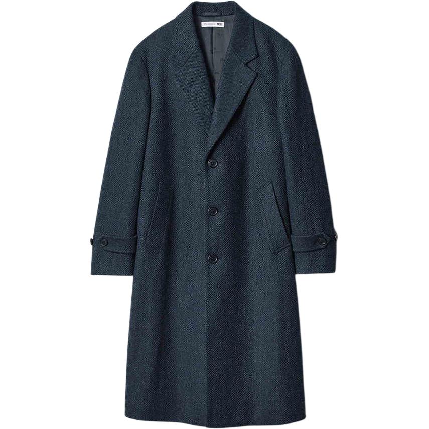 

Мужское пальто JWANDERSON Co UNIQLO, 68 Dark Blue, Синий, Мужское пальто JWANDERSON Co UNIQLO, 68 Dark Blue