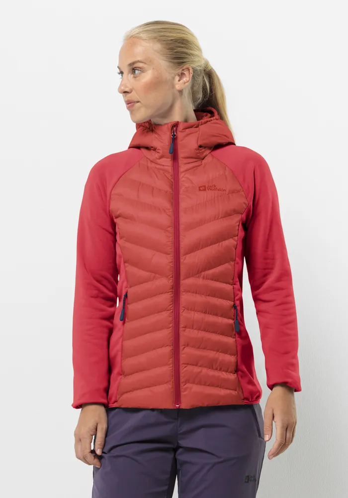 

Гибридная куртка Jack Wolfskin "ROUTEBURN PRO HYBRID W", красный