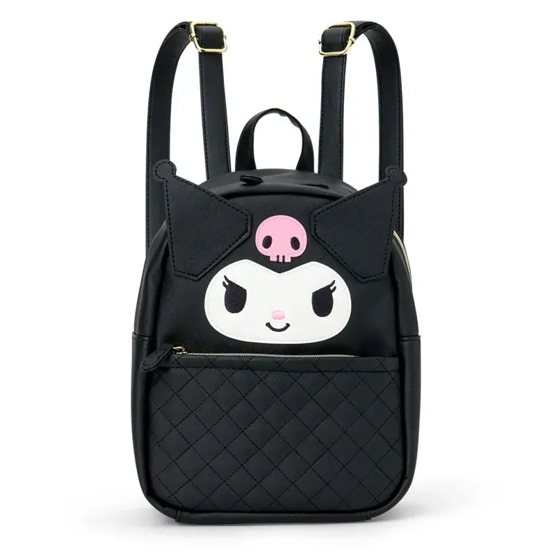 

Sanrio Кожаный рюкзак женский черный, Black