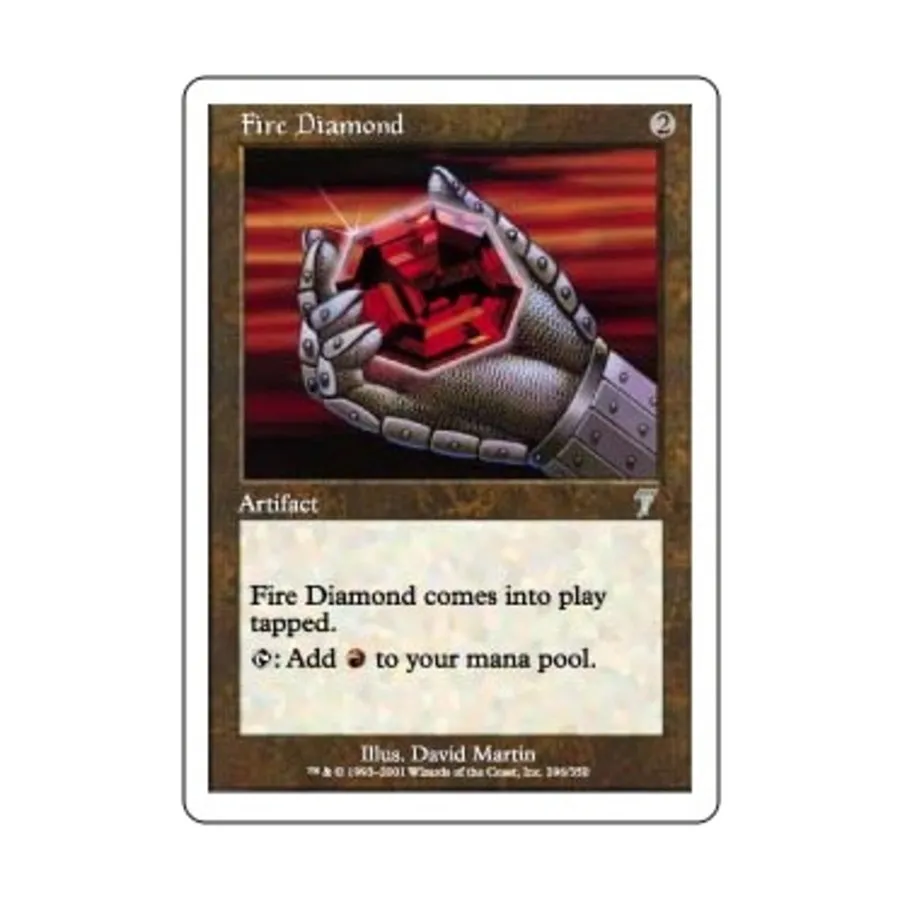 

CCG Огненный алмаз (U), MTG - 7th Edition