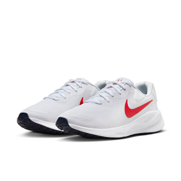 Кроссовки revolution 7 'white university red' Nike, белый — фото 3