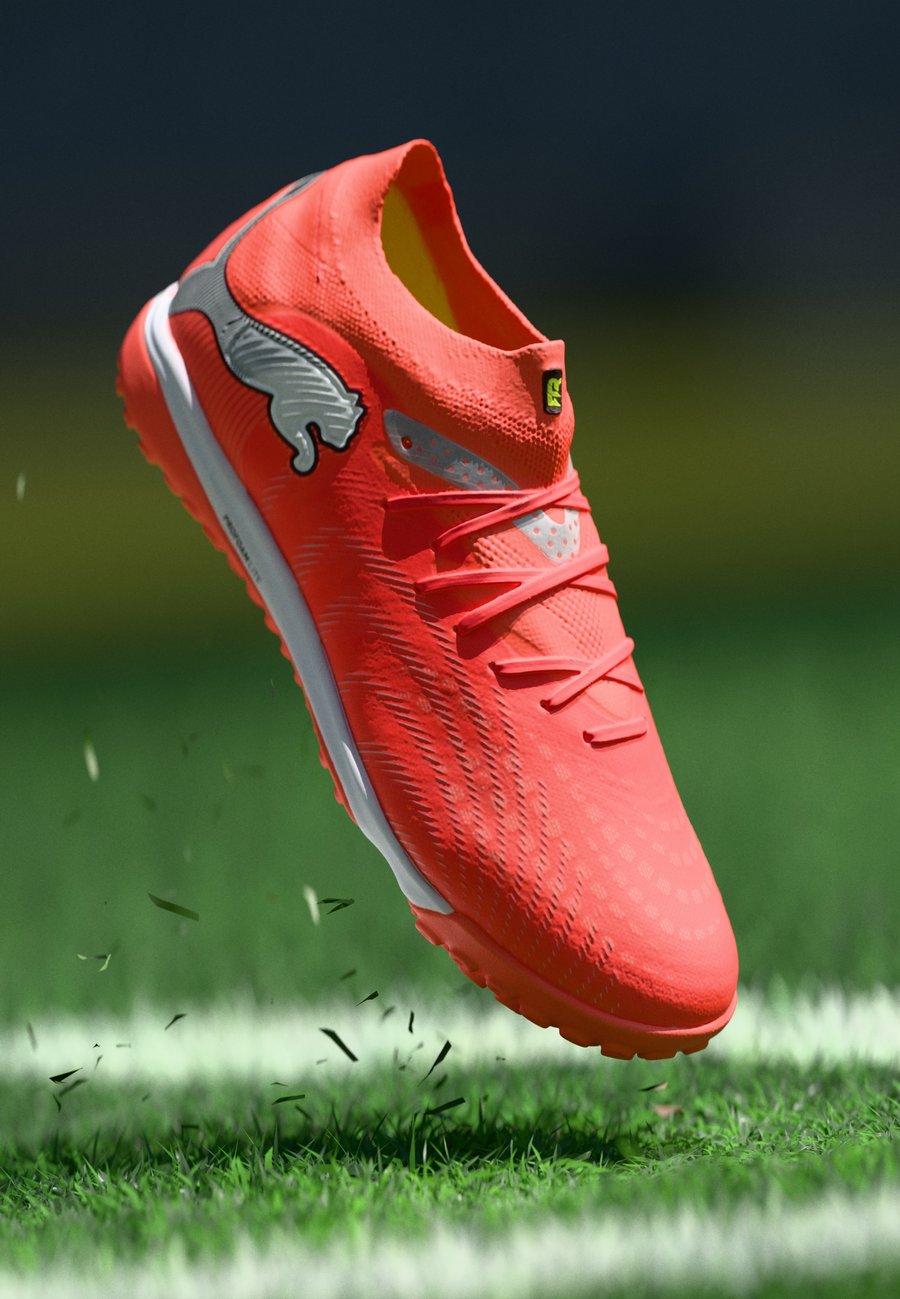 

Кроссовки Puma FUTURE 9 PRO CAGE, Glowing Red/White/Black/Silver-Coloured/Black