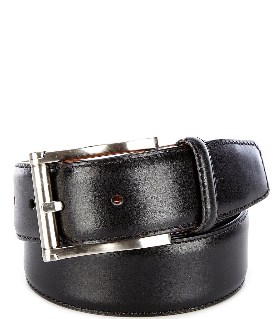 

Magnanni Мужской ремень из углеродистой кожи, черный