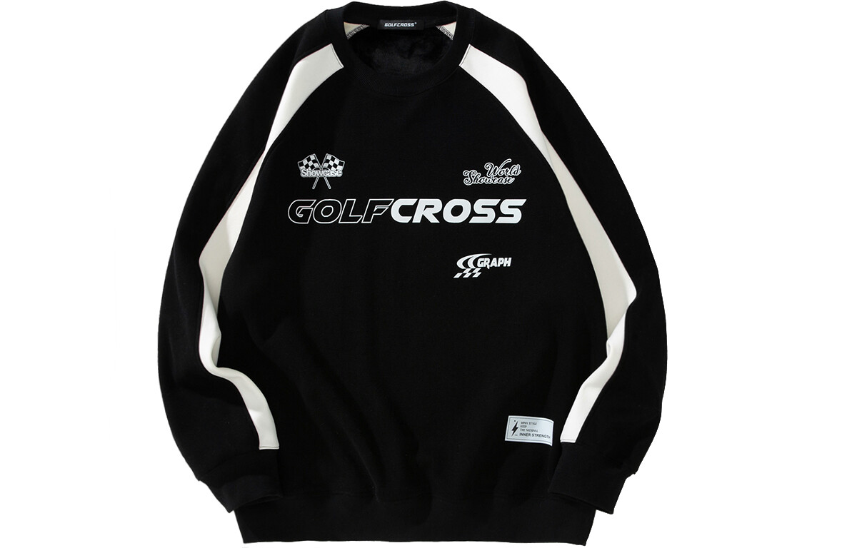 

Толстовка унисекс GOLFCROSS, Черный (на флисовой подкладке)