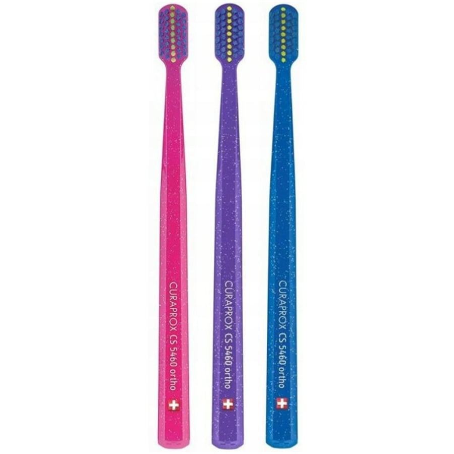 

Зубная щетка Curaprox CS ortho ultra soft (многоцветная) x3