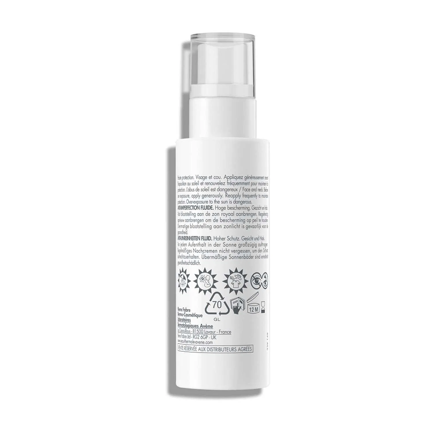 Солнцезащитный флюид для лица SPF 50+ от AVÈNE Avene — фото 2