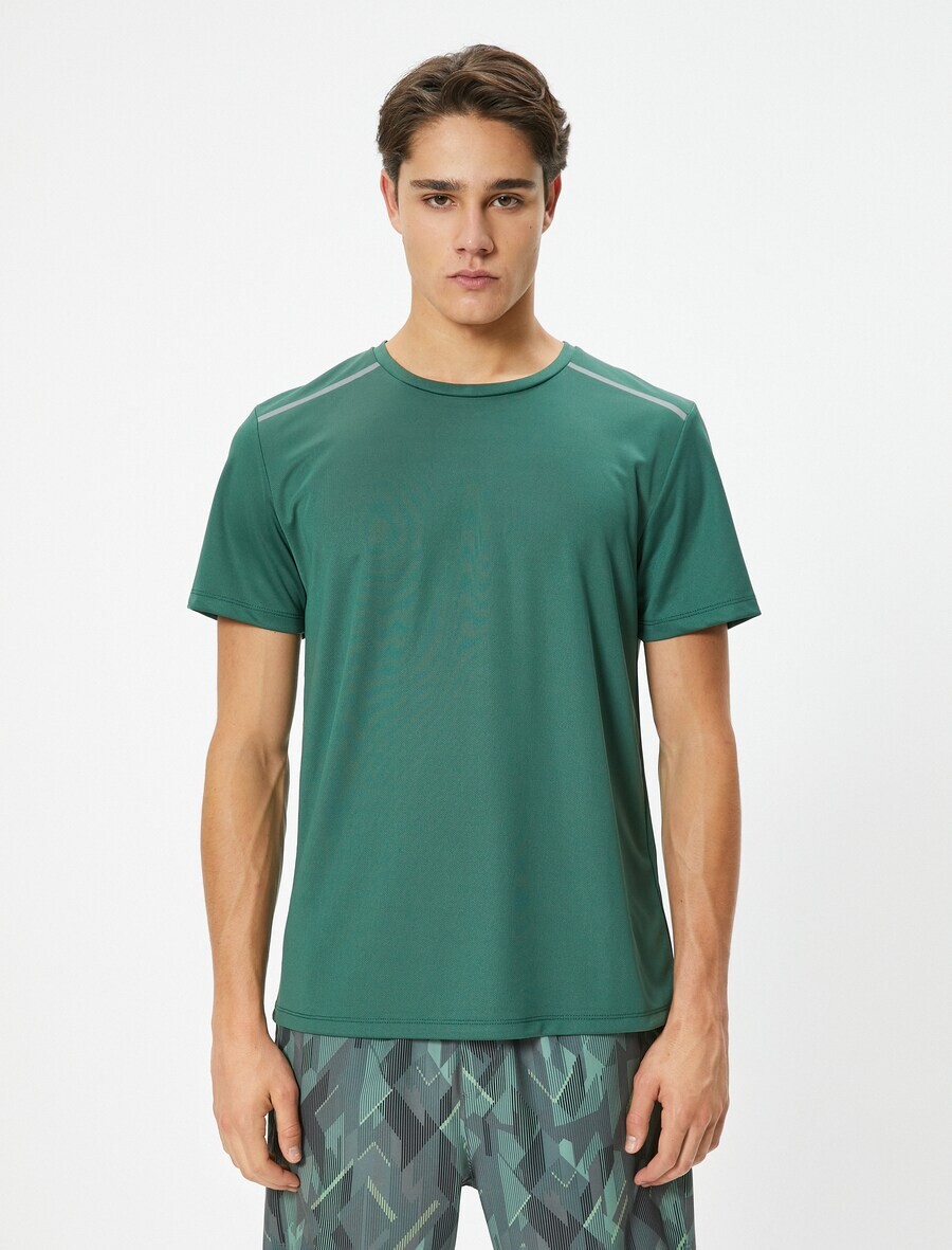 

Классическая футболка Koton Shirt, изумрудный