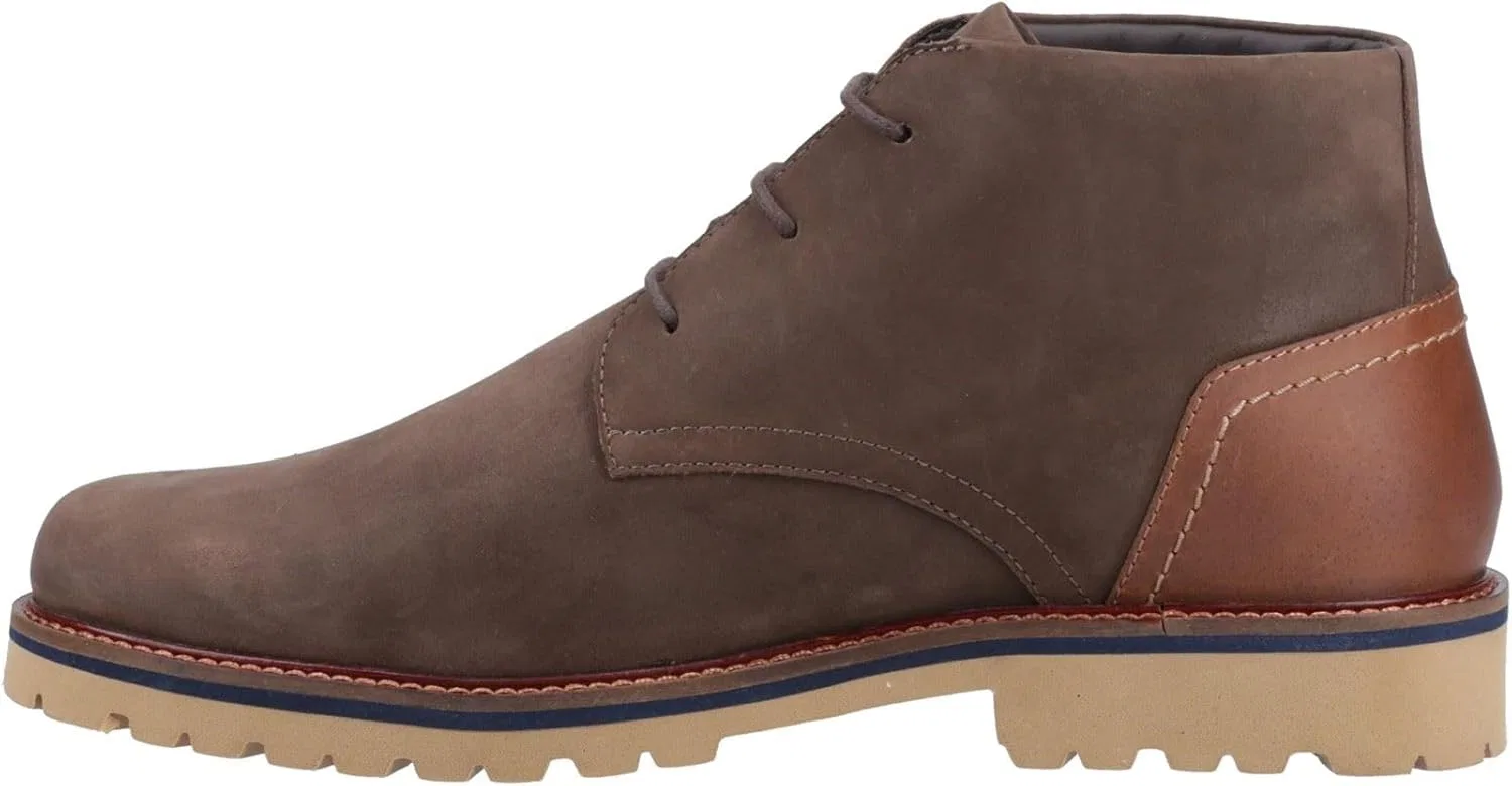 Мужские ботильоны Hush Puppies Moore из нубука, коричневые — фото 3