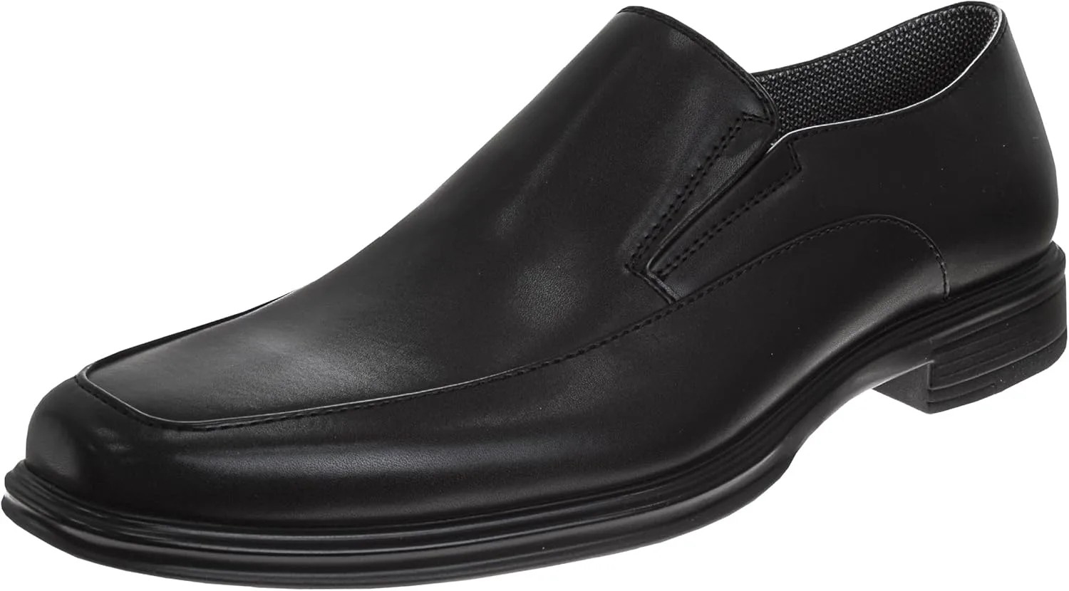 Мужские официальные туфли Perry Ellis - оксфорды с гладким носком, классические (размеры для взрослых мужчин: 7.5-12), черный