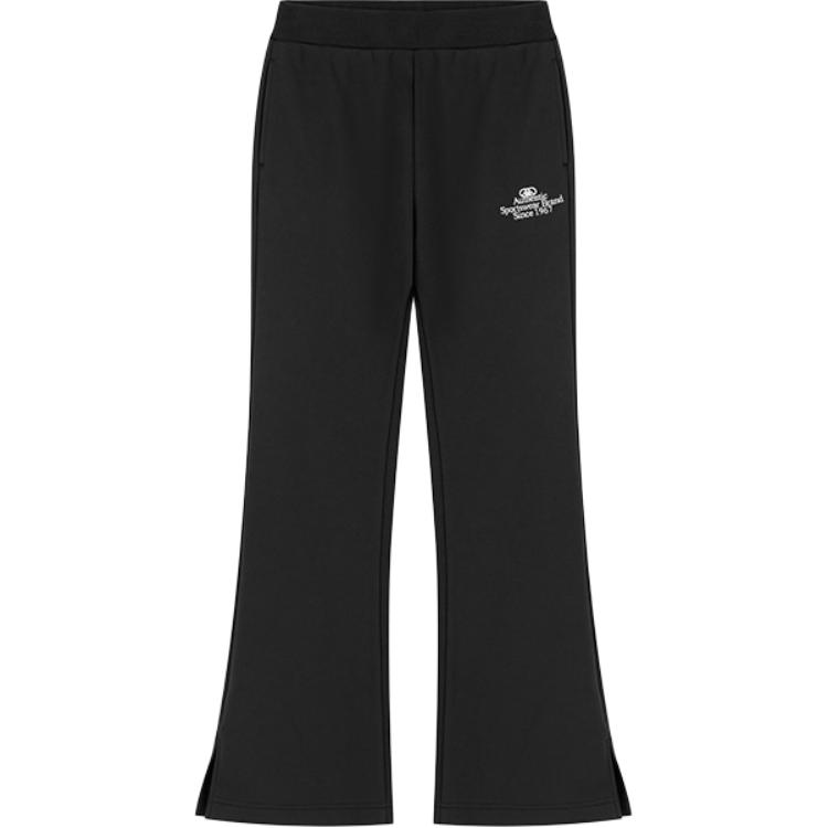 

Вязаные спортивные штаны женские черные Kappa