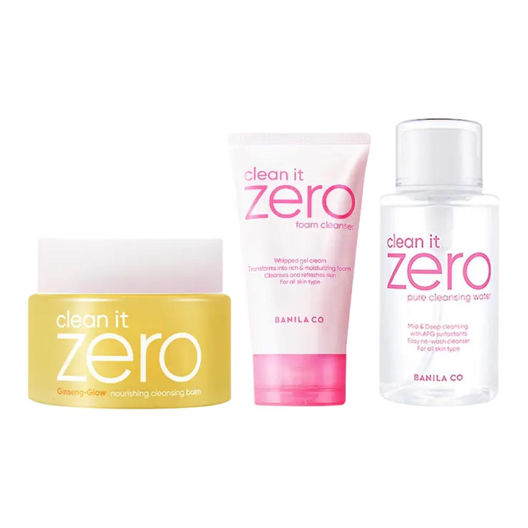 

BANILAN бальзам для умывания, набор средств для ухода за кожей успокаивающий, увлажняющий, освежающий, очищающий комплект из 2 предметов Banila Co.