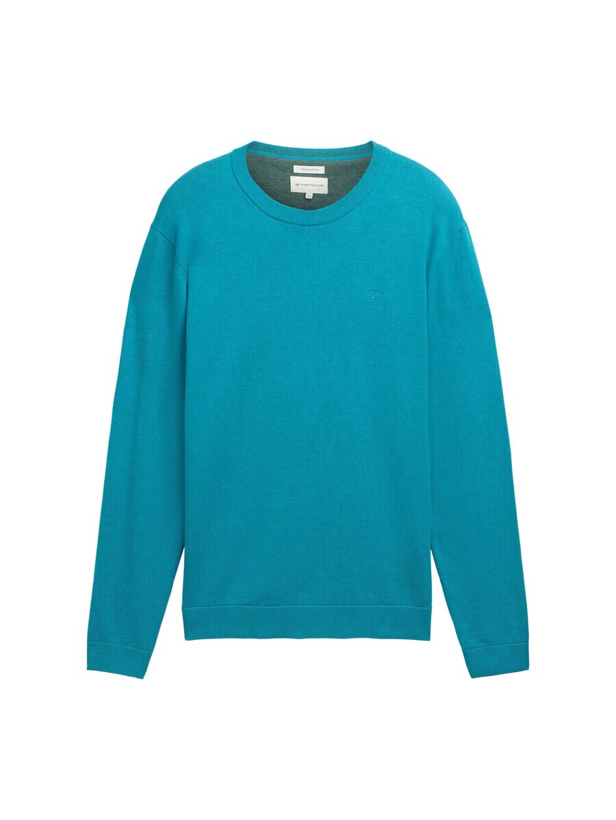

Свитер TOM TAILOR Sweater, цвет cyan blue