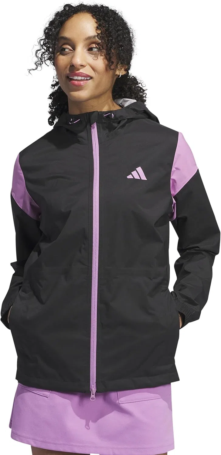 Куртка женская adidas RAIN.RDY, Black — фото 2