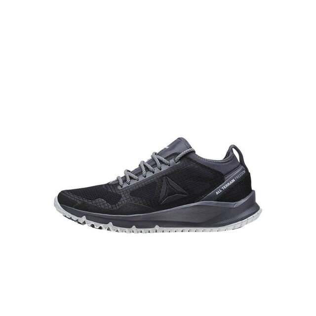 Синтетические женские кроссовки повышенной проходимости со шнуровкой BD2136 Reebok, черный — фото 3