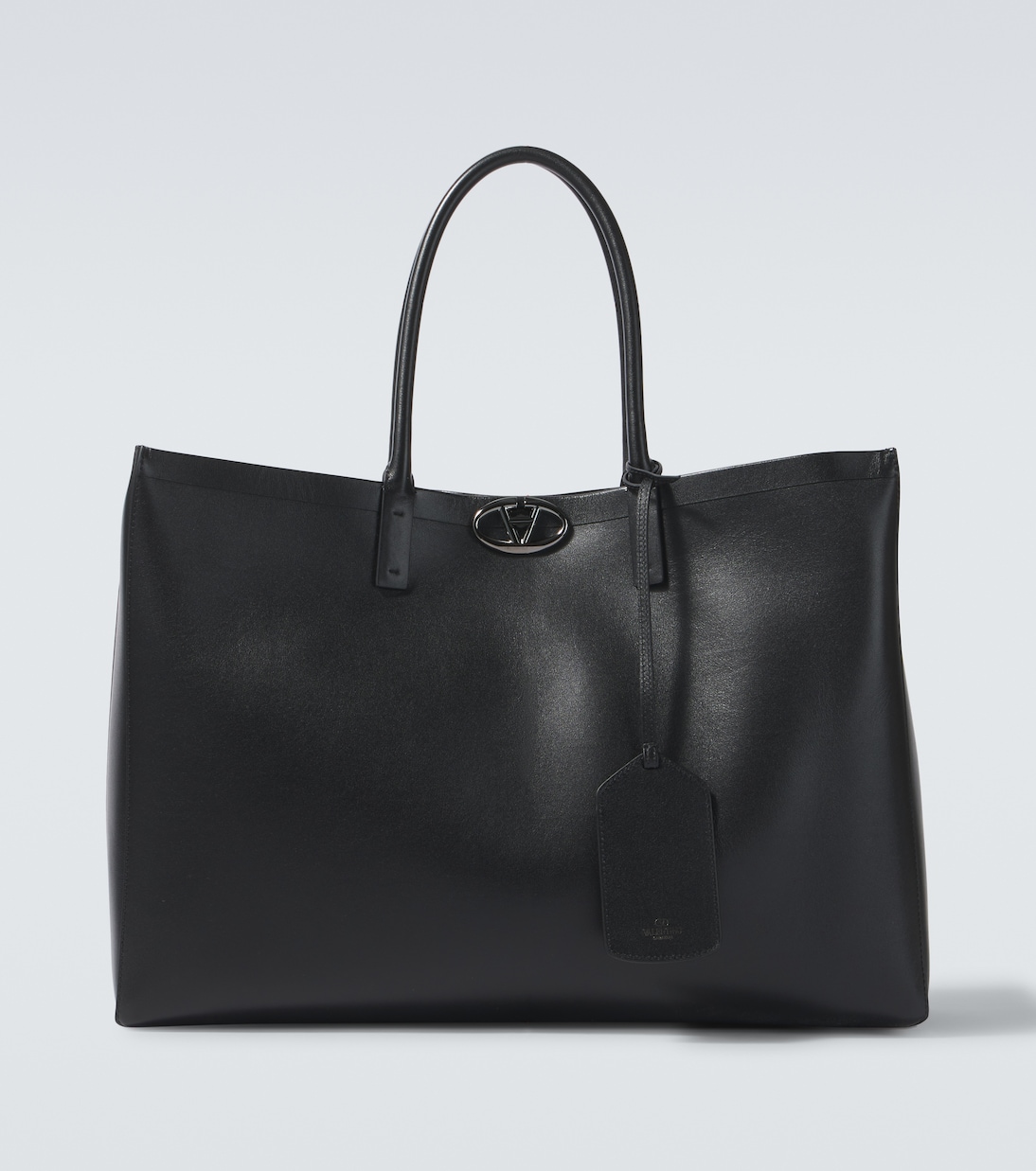 

Сумка-тоут кожаная East/West Valentino Garavani, черный