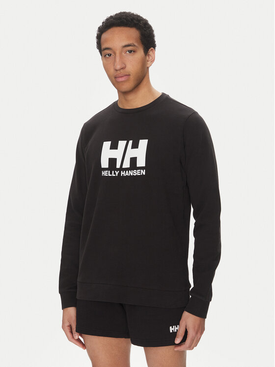 

Толстовка обычного кроя Logo Crew 30395 Helly Hansen, черный