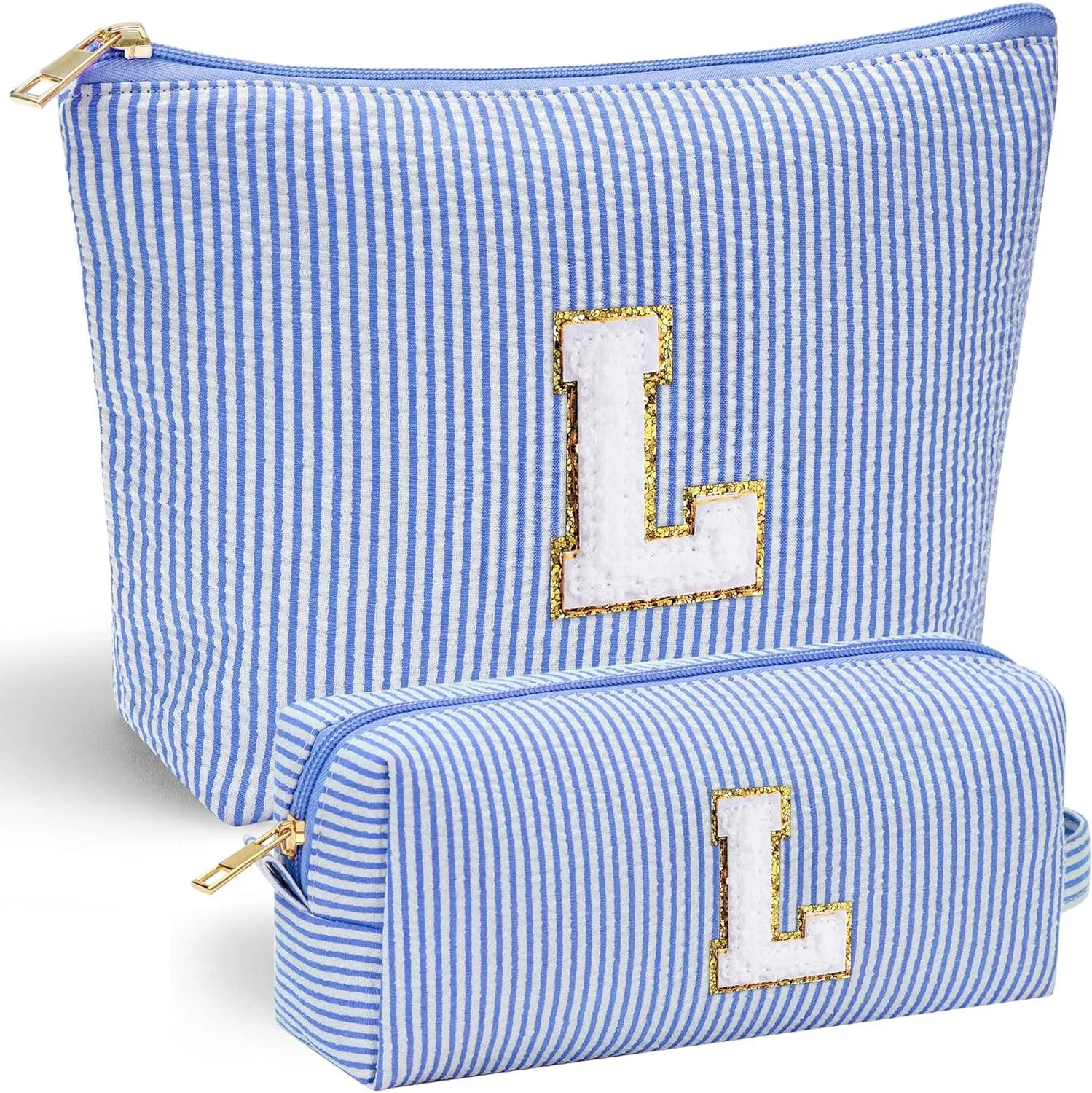 Набор дорожных косметичек с буквой «L» от Parima Gifts Parima, Blue