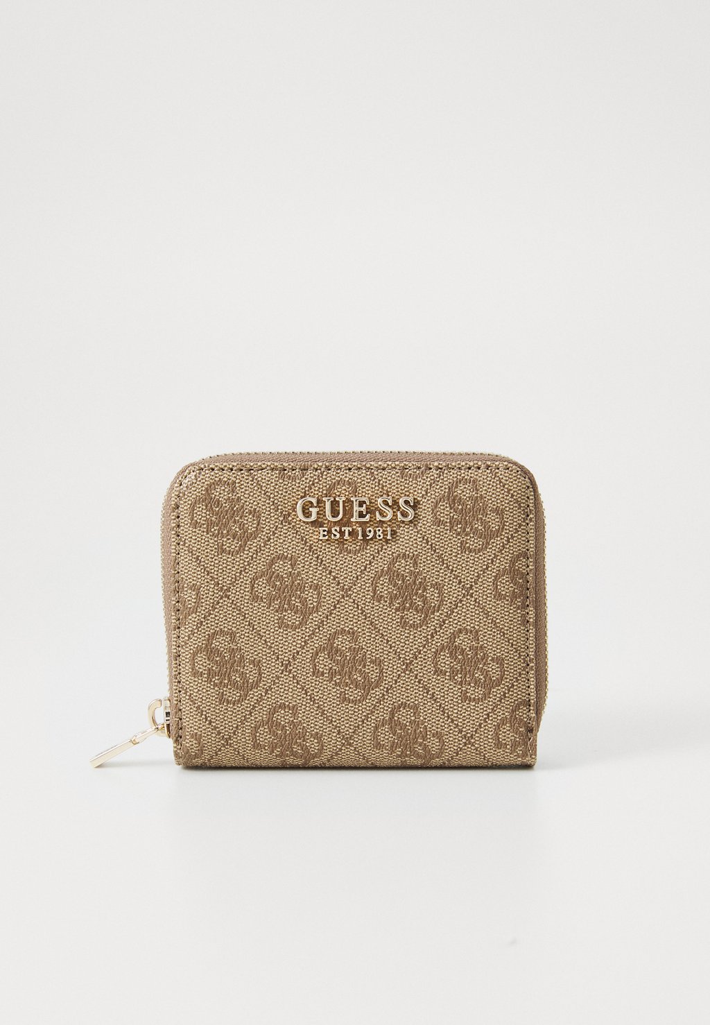 

Кошелек LAUREL SMALL ZIP AROUND Guess, бежевый