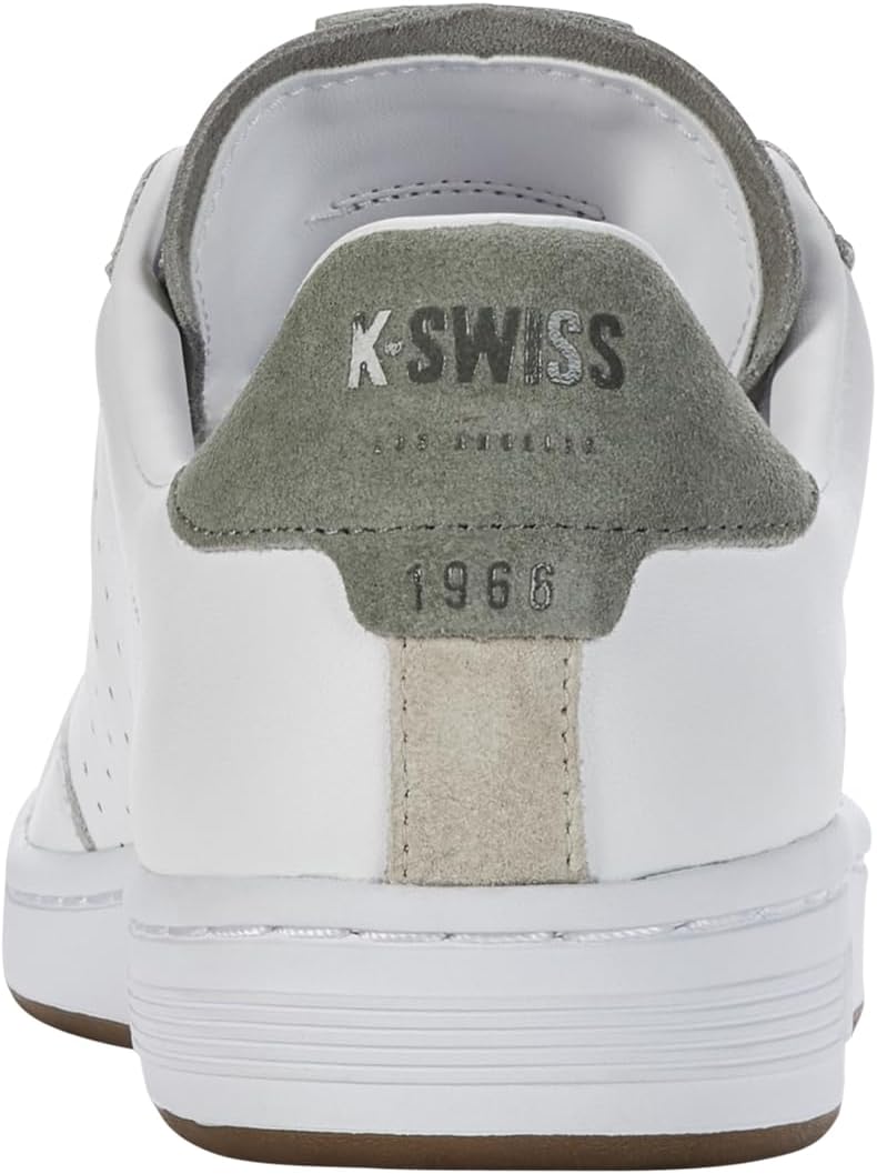 Мужские кожаные кроссовки K-Swiss Lozan Klub, белый — фото 3