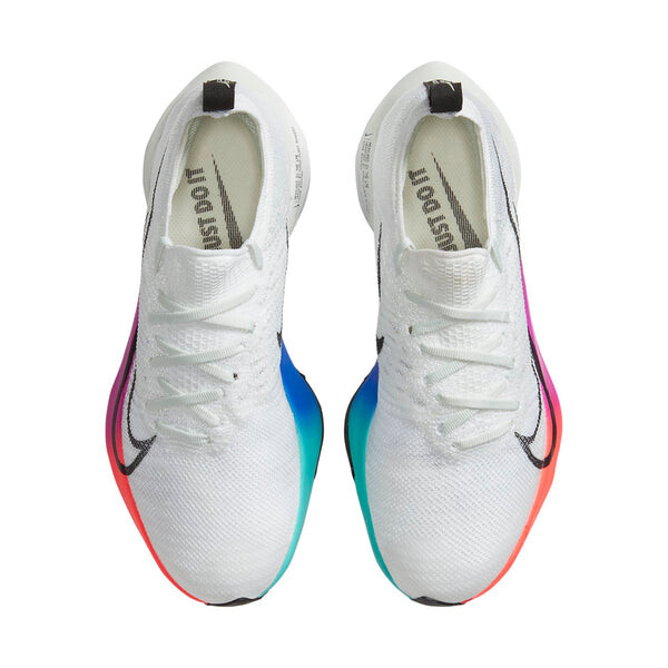 Кроссовки air zoom tempo next% flyknit Nike, белый — фото 4
