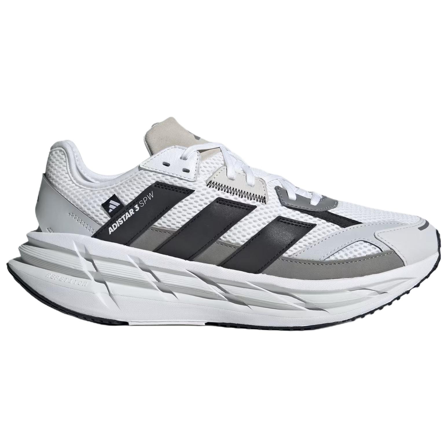 Adidas Кроссовки для бега ADISTAR 3 мужские Cloud White — фото 4