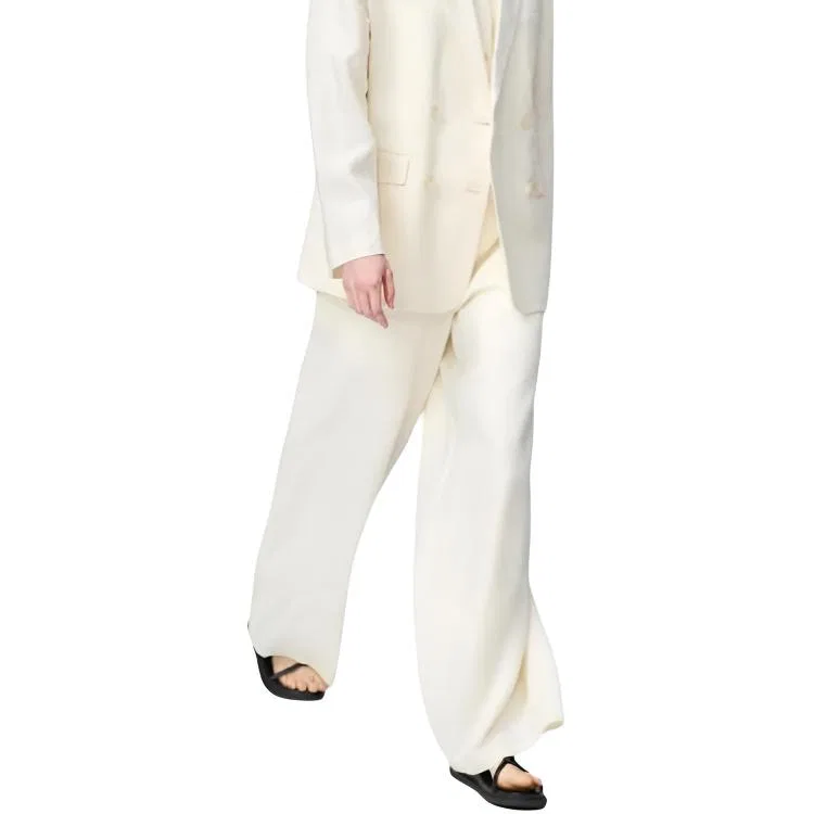 Брюки повседневные x Clare Waight Keller C Collection SS26 для женщин UNIQLO, Ivory