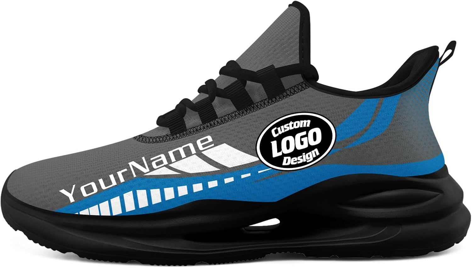

Кастомизированные спортивные кроссовки с логотипом для мужчин и женщин, легкие дышащие беговые кроссовки из сетки Coolcustomize, белый/черный/синий/серый/темно-синий