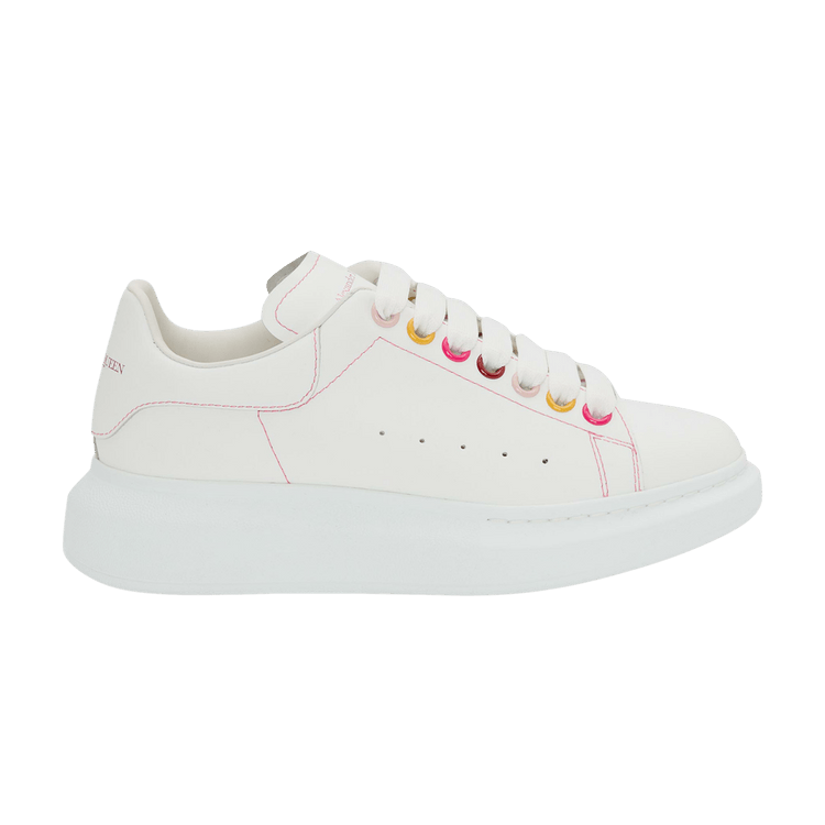 Кроссовки Alexander McQueen Alexander McQueen Wmns Oversized Sneaker 'White Rainbow', белый
