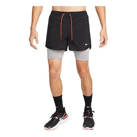 

Шорты Men's Nike Solid Color Reflective Logo Water Repellent Breathable Printing Shorts Black DM4633-010