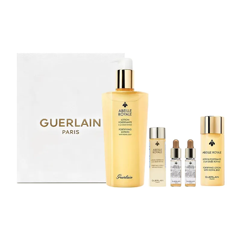 GUERLAIN Набор для ухода за кожей с медом и маточным молочком, против морщин и старения, Bee Essence Water 300ml+Official Box